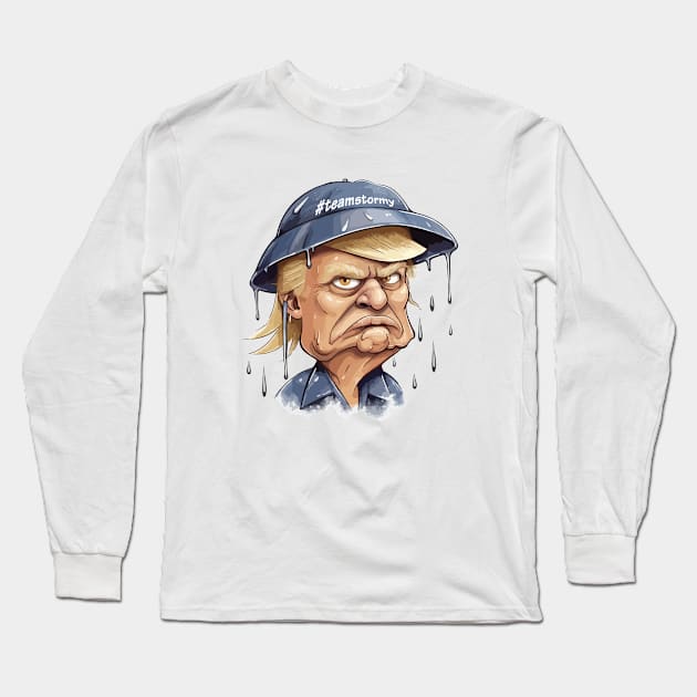 Make America Stormy Again Long Sleeve T-Shirt by vectrus